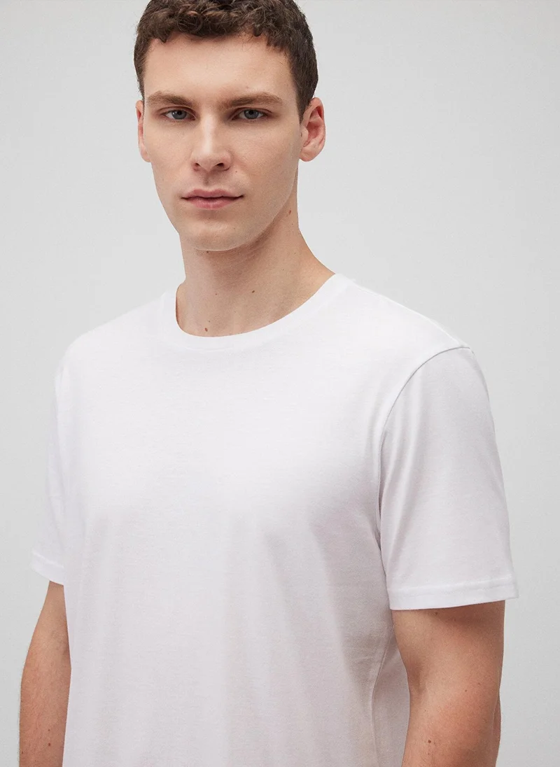 MAVI White Basic T-Shirt