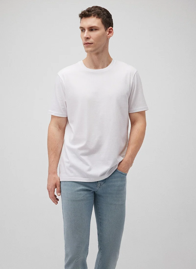MAVI White Basic T-Shirt