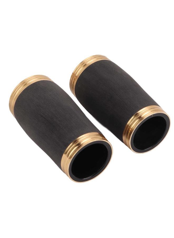 Thoraya - 2Pcs Clarinet Engineering Plastics Barrel Black Soprano Clarinet Body Descending Tubular Tuning Musical Instruments - Image 1