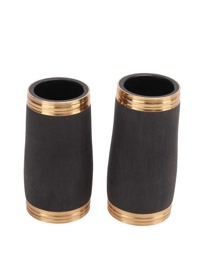 Thoraya - 2Pcs Clarinet Engineering Plastics Barrel Black Soprano Clarinet Body Descending Tubular Tuning Musical Instruments - Image 1