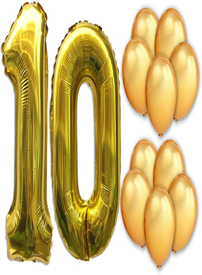 12pcs set 40 number Rose Gold balloon Rose Gold Balloons Decorations Set Happy Birthday Banner 12 Rose Gold Balloon 10 Happy Birthday Party Decorations 