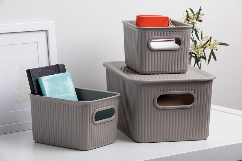 Tatay Baobab Medium Storage Basket - Taupe - Image 4