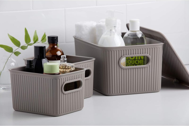 Tatay Baobab Medium Storage Basket - Taupe - Image 3