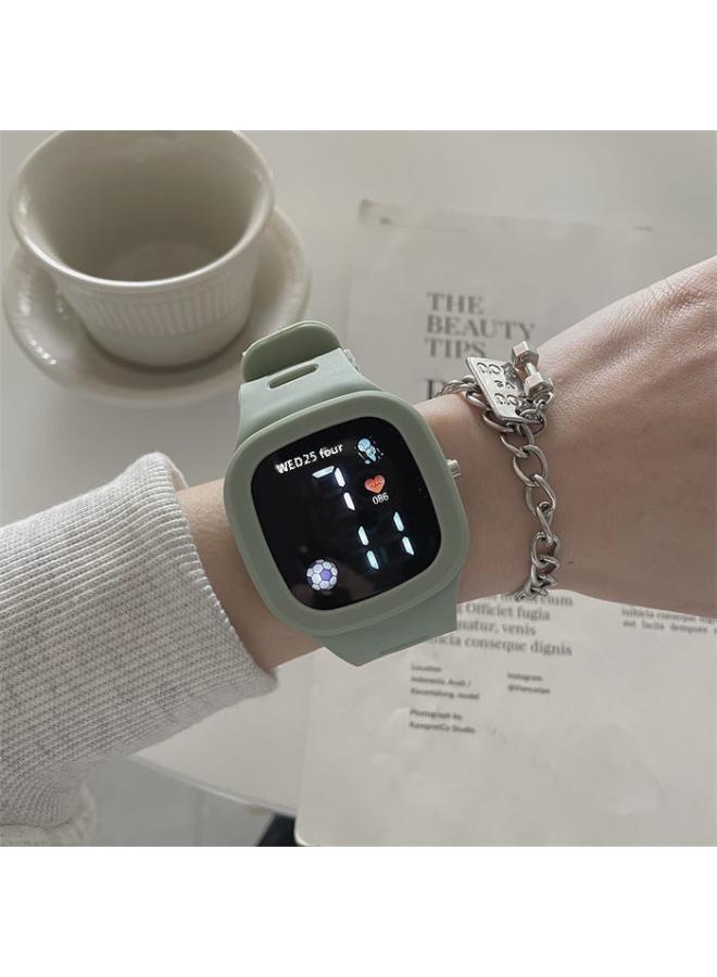 New Primary And Secondary School Students Party Watch Style Niche College Style Klein Blue Online Red Handsome Cold Style Watch 