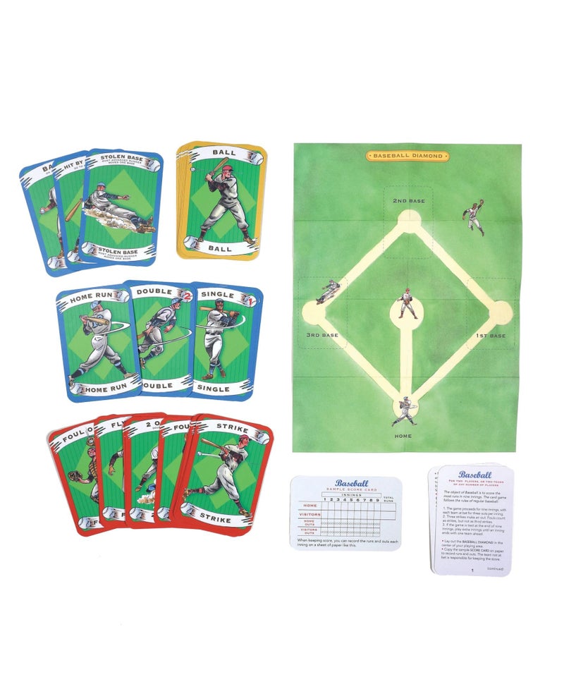 eeBoo -Baseball Playing -Cards and -Game - Image 3