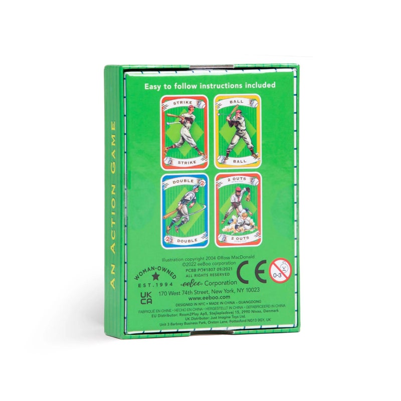 eeBoo -Baseball Playing -Cards and -Game - Image 2