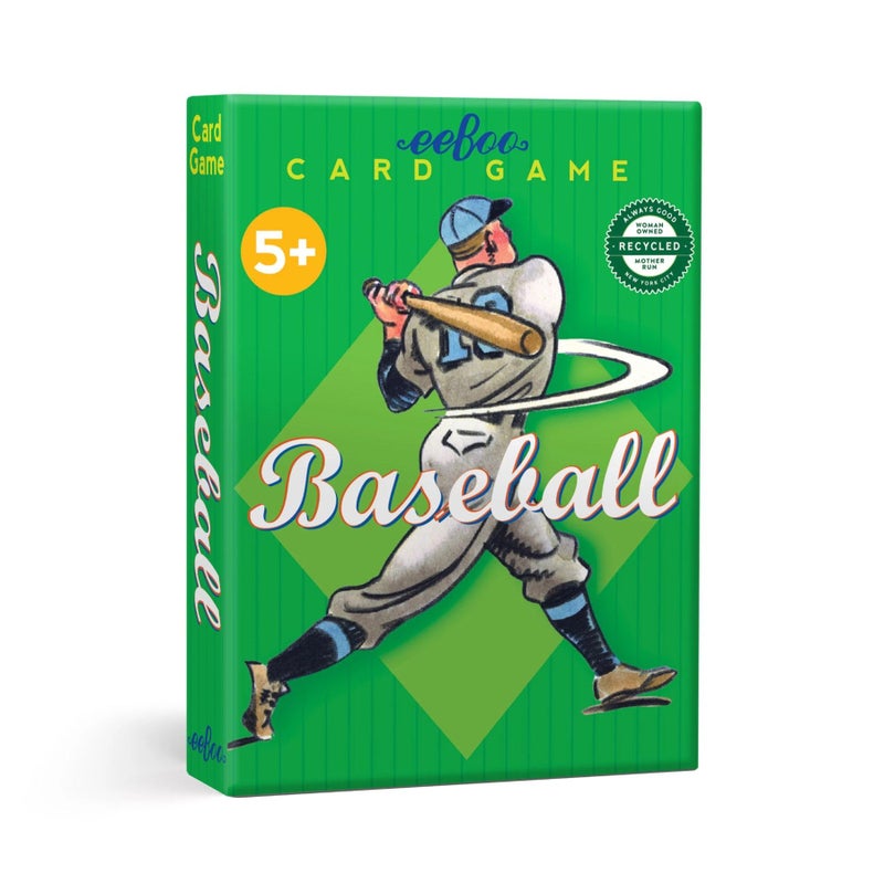 eeBoo -Baseball Playing -Cards and -Game - Image 1