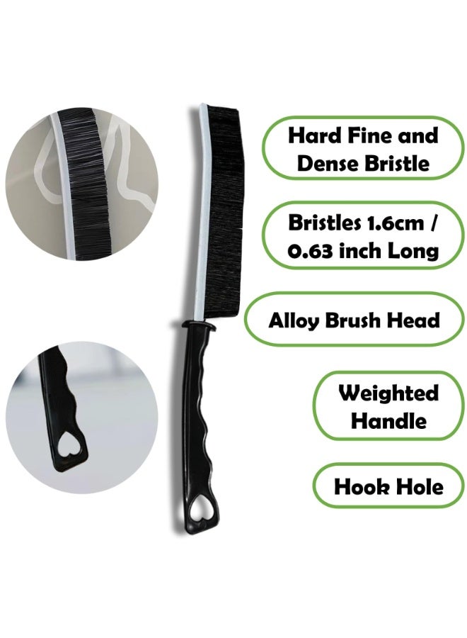 Crevice Cleaning Brush Set, Multi-Purpose Hard Bristle Brushes for Deep Cleaning Kitchen, Bathroom, Grout, Sink, Cup, Teapot, Bottle, Blender, Corners, Tight Spaces & More - Image 2