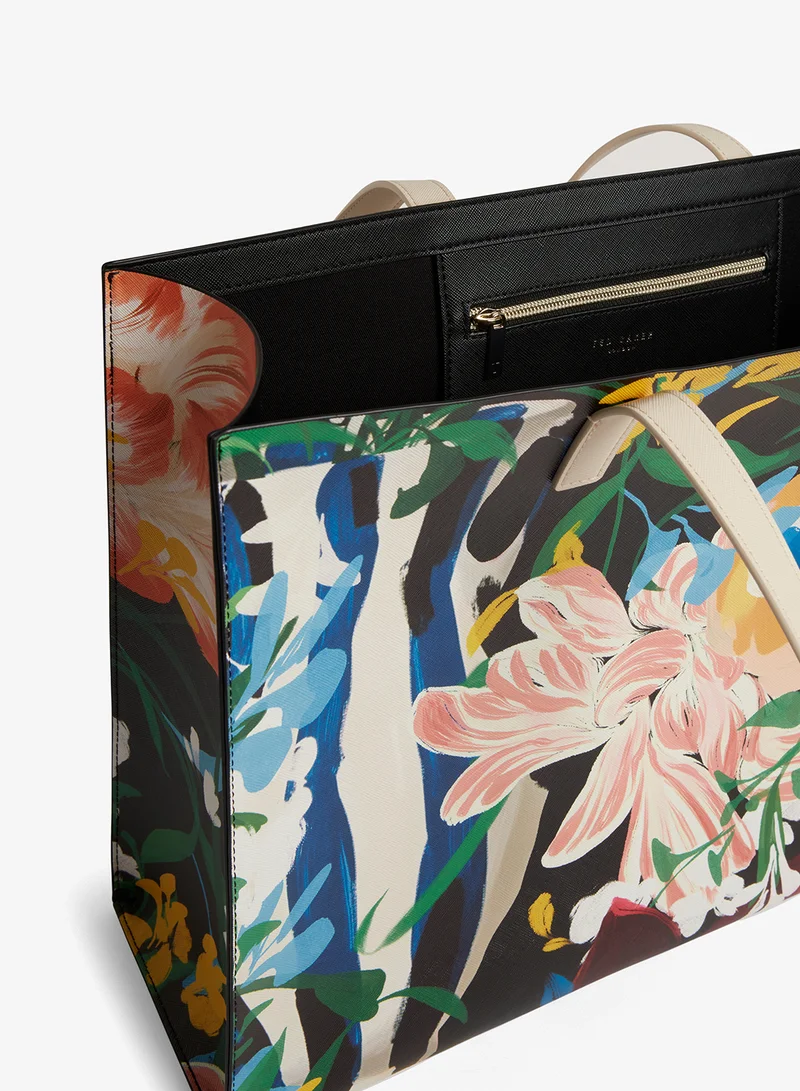 Ted Baker  BOUICON Floral Bouquet Printed Extra Large Icon for Women | Best Price UAE