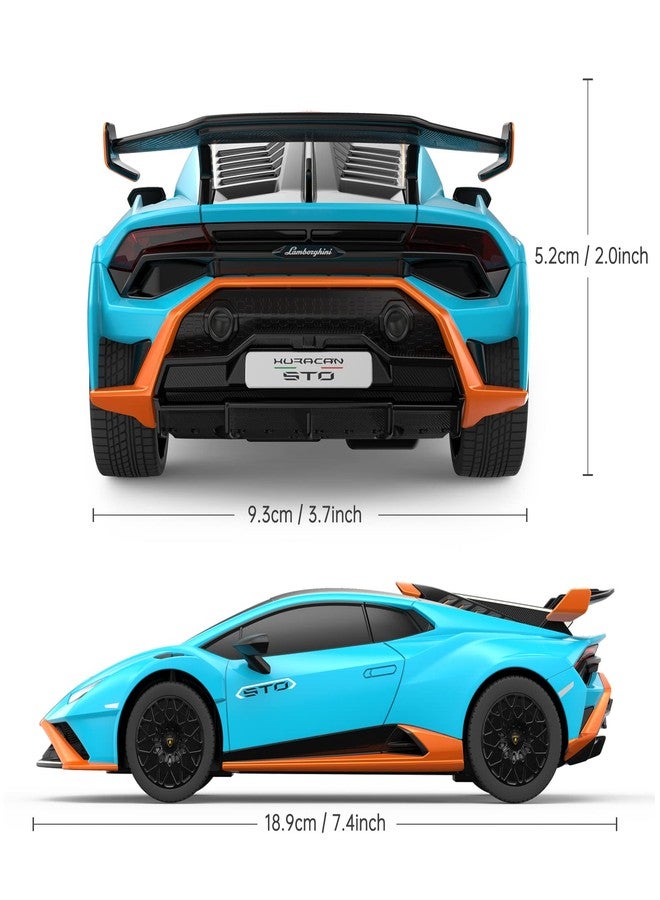 راستار لامبورغيني سيارة تحكم عن بعد، 1/24 RC لامبورغيني هوراكان ستو لعبة سيارة RC للأطفال والكبار - Image 4