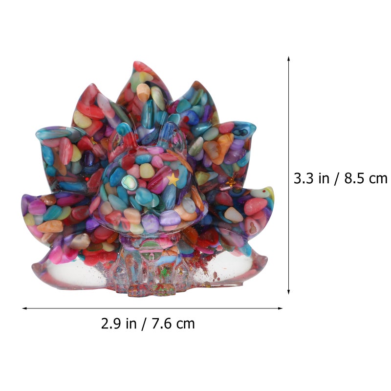 2pcs Resin -shaped Ornament for Home Office Desktop Decor - Image 2