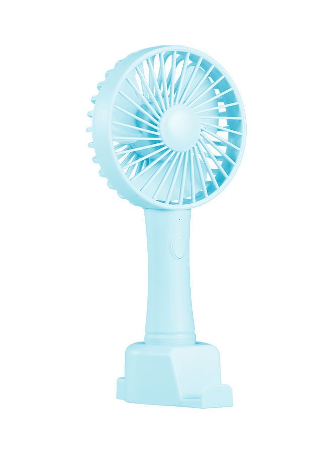 Loquat Rechargeable Handheld Fan Blue - Image 5