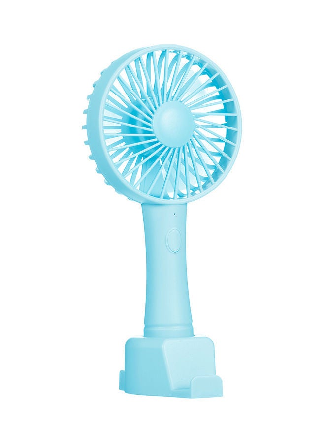 Loquat Rechargeable Handheld Fan Blue - Image 3