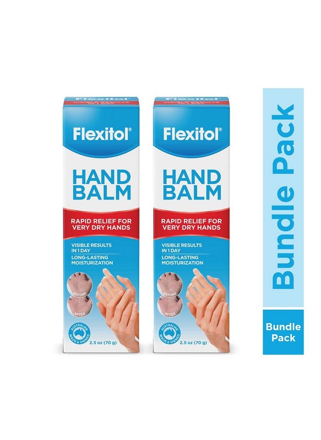 Flexitol Hand Balm Rich Moisturizing Hand Cream For Fast Relief (Pack Of 2)  - Image 2
