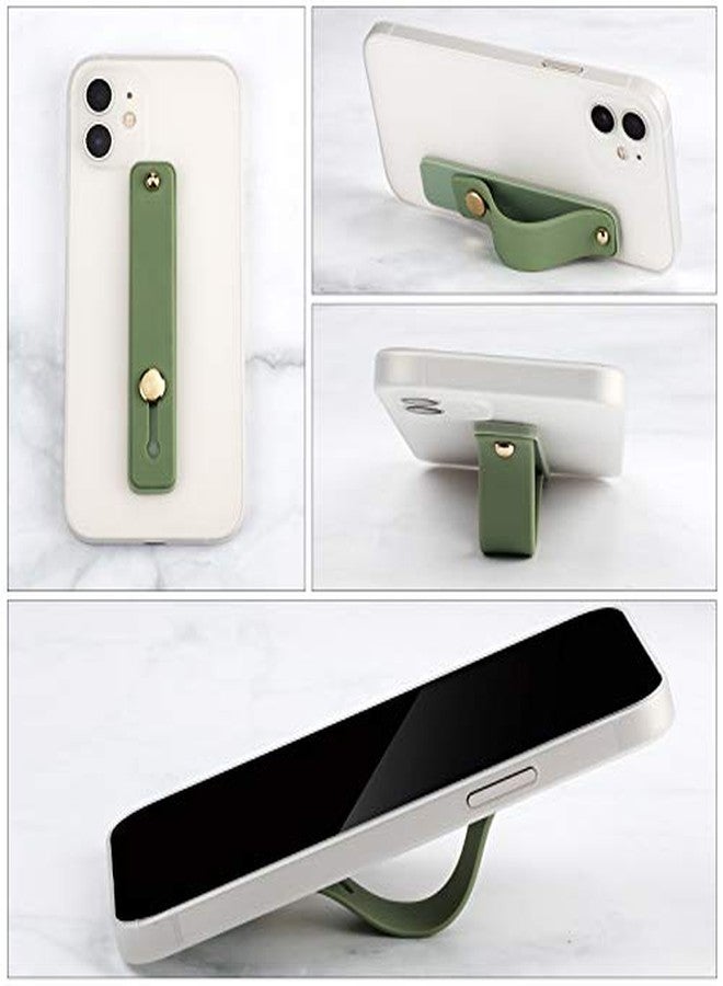 Weewooday 12 Pcs Phone Grip Strap Telescopic Finger Strap Bracket Portable Phone Finger Kickstand Handle Grip Holder(Soft Colors) - Image 4