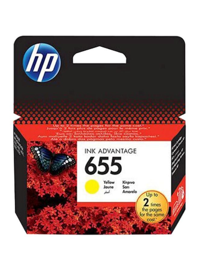HP 655 Original Ink Advantage Cartridge Yellow & 655 Magenta Original Ink Cartridge [CZ111AE] | Works with DeskJet Advantage 3525, 4615, 4625, 5525 Printers Magenta & 655 Ink Advantage Cartridge Cyan Bundle - Image 2