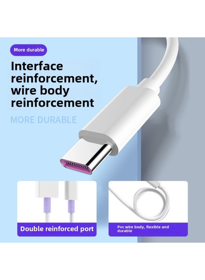 Applicable To Huawei Nova6 Charging Line Fast Charging Nova6se Flash Charging 5A Data Line Nove6-Color:Super Fast Charging Cable 1 Nova6 Series_1.5m  - Image 4