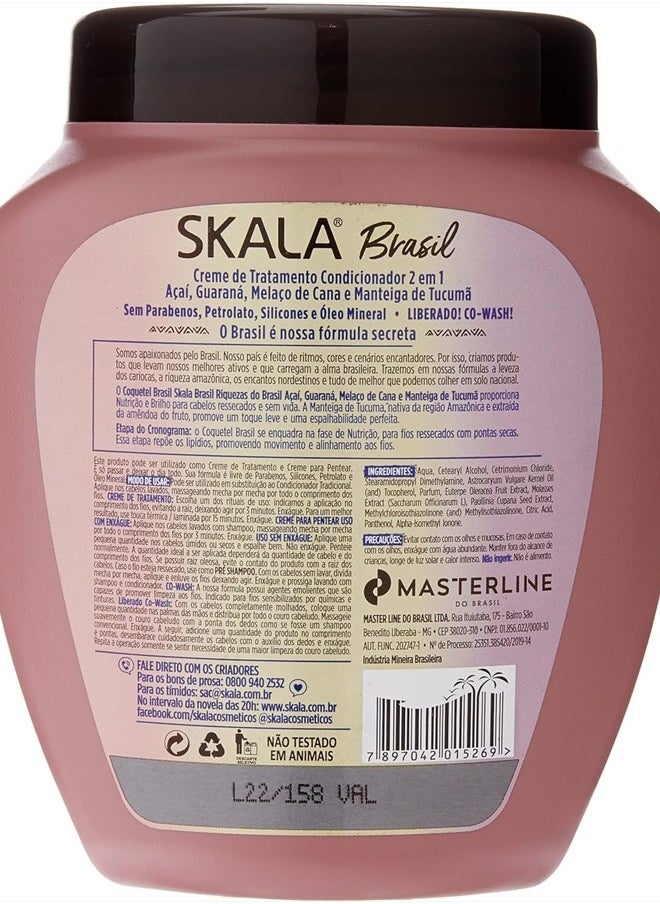 SKALA Hair Treatment Cream 1000G (COQUETEL BRASIL), MIXED, 35.27 Ounce  - Image 2
