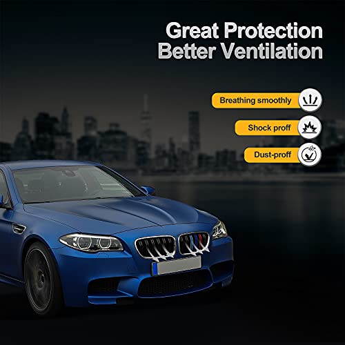 ATPOEN Grill Grille Kindey for BMW 5 Series F10 F11 F18 M5 520i 523i 525i 528i 530i 535i 550i 2010 2011 2012 2013 2014 2015 2016 2017 ATPOEN Front Grille, M-Color - Image 4