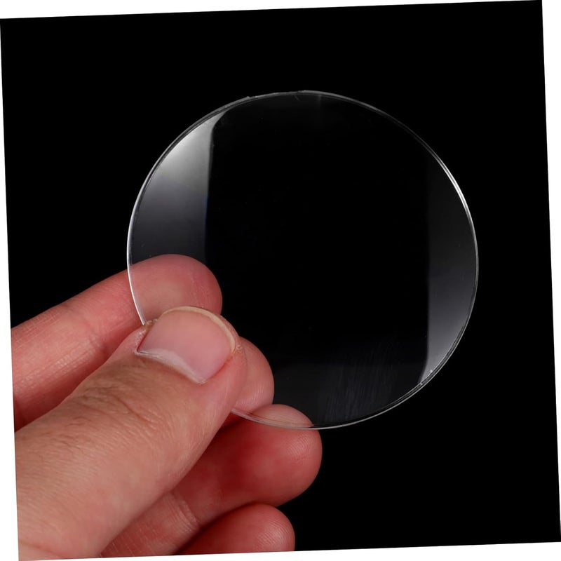 FRCOLOR 10pcs Acrylic Lens for Reading and Crafting Magnification Lenses for Easy Installation for Observation and Hand-Making Activities - Image 3