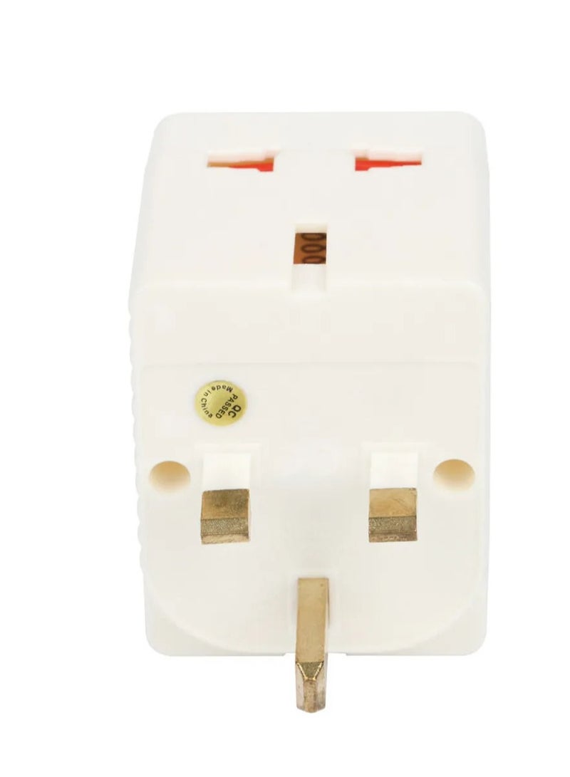 Terminator RACO Terminator Pack Of 2 Universal Multi Plug Socket Adapter  - Image 5