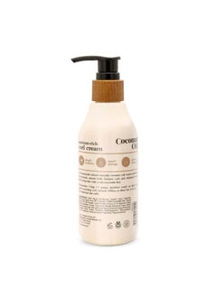 Oliology Coconut Oil Curl Cream - Defines & Enhances Curls & Waves | Botanically Infused | Conditions & Reduces Frizz | Made in USA, Cruelty Free & Paraben Free (8.5oz)  - Image 1