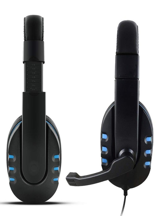 DaKuan 3.5mm Gaming Headset, Over Ear Noise Isolating Headphone with Mic and Volume Control,Compatible with Laptop, PC, PS4, Xbox One Controller, Bonus with Extra 3.5mm Adapter - Image 2