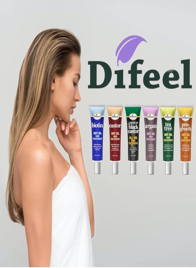 Difeel Hot Oil Hair Treatment with Castor Oil 1.5 oz. - Natural Castor Oil for Hair Growth - Image 3