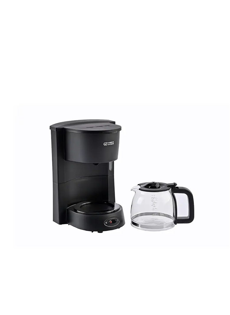 GENERAL SUPREME General Supreme Coffee Maker, 0.75 Liter Capacity, Rapid Heating System, 650 Watts Black,  - Image 5