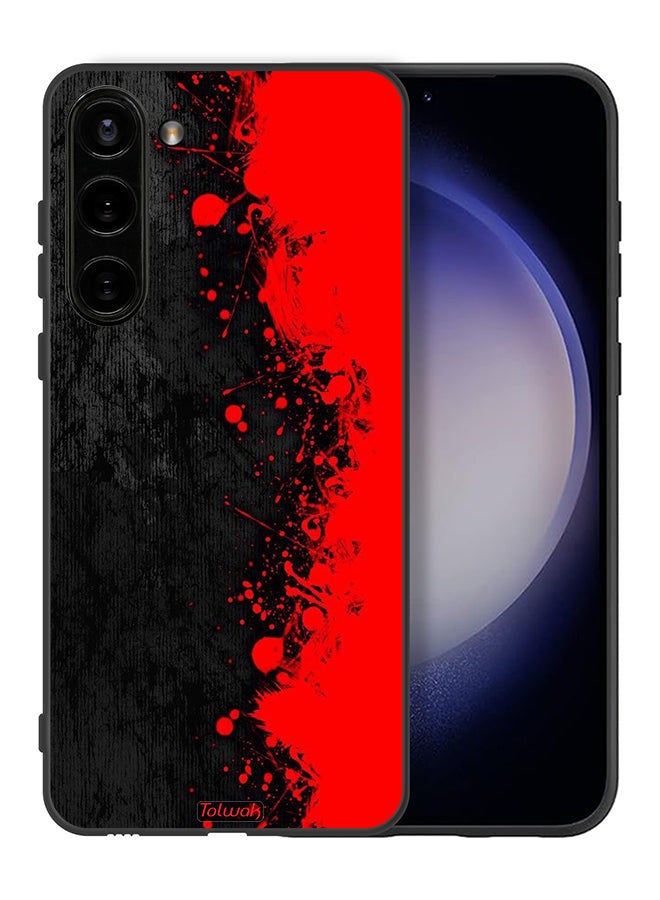 Tolwak Samsung Galaxy S23 Plus 5G Protective Case Cover Paint Abstract Pattern - Image 2