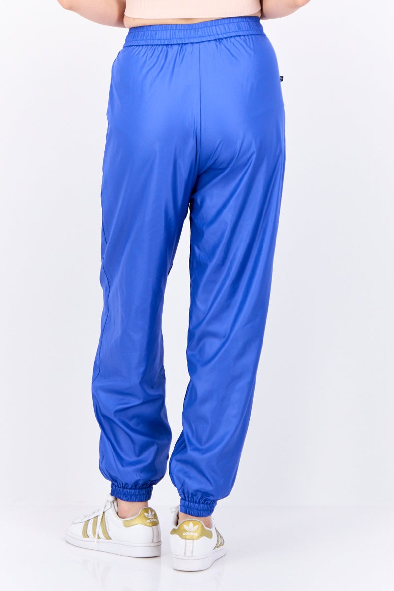 Adidas Women Sportswear Fit Training Track Pants, Blue  - Image 3