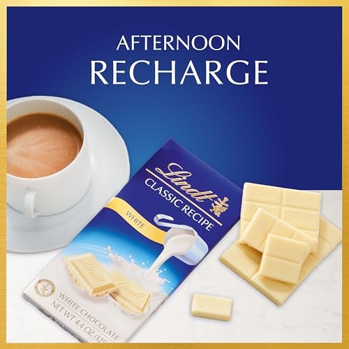 Lindt CLASSIC RECIPE White Chocolate Bar White Chocolate Candy 44 oz 12 Pack - Image 5
