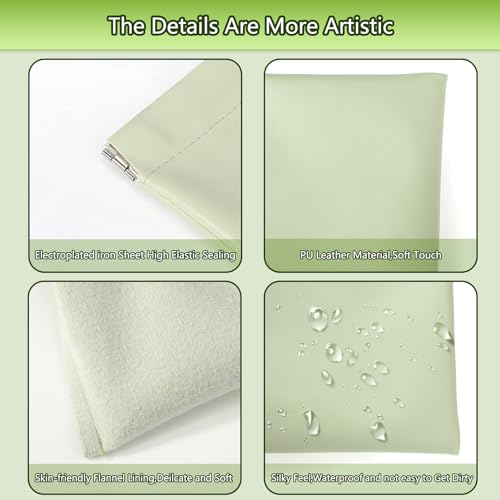 BUSOHA 6 PCS Small Makeup Bag for Purse, Mini Portable Cosmetic Bags for Women, Coin Purse Lipstick Cosmetic Accessories Organizer, Small Travel Kit Storage Pouch - Image 3