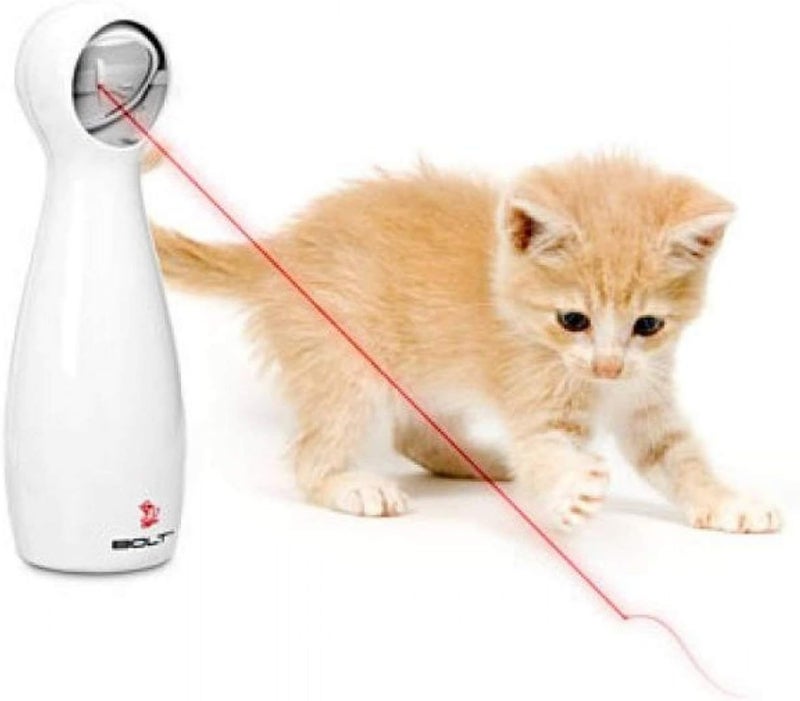 PetSafe BOLT Automatic Laser Light Cat Toy with 15-Minute Timer - Image 1