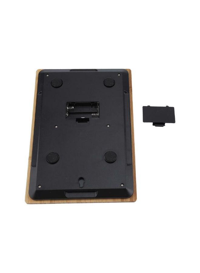 ميزان مطبخ رقمي مصنوع من الخيزران بيج 16Ø³Ù†ØªÙŠÙ…ØªØ± - Image 3