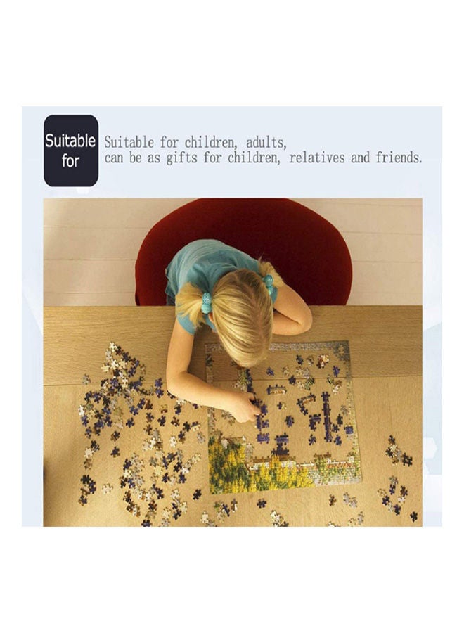 1000 قطعة من أحجية قطع التركيب التعليمية - أحجية الصور المقطوعة بتصميم نجوم الفضاء والمناظر الطبيعية - Image 3