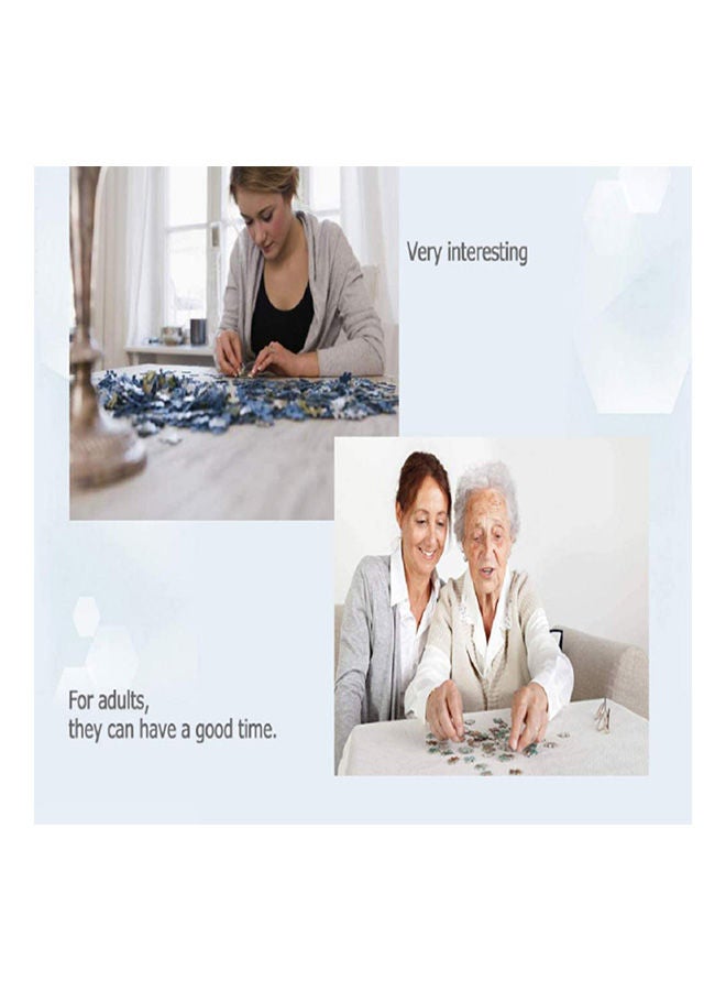 1000 قطعة من أحجية قطع التركيب التعليمية - أحجية الصور المقطوعة بتصميم نجوم الفضاء والمناظر الطبيعية - Image 2