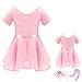 Barwa 18 inch Doll Me Doll Matching Outfits Clothes 4 PCS Ballet Ballerina Outfits Dance Dress Costume for Girls and 18 inch Dolls 120cm - Image 2