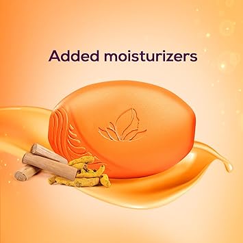 Santoor صابون سانتور بالخشب العطري والكركم 125 جرام عبوة من 4 - Image 4