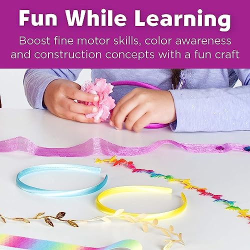 Creativity for Kids Fashion Headband Making Kit - Makes 10 DIY Headbands, Arts and Craft Kits, Kids Activities, Birthday Gifts for Girls (Ages 5+) - Image 3