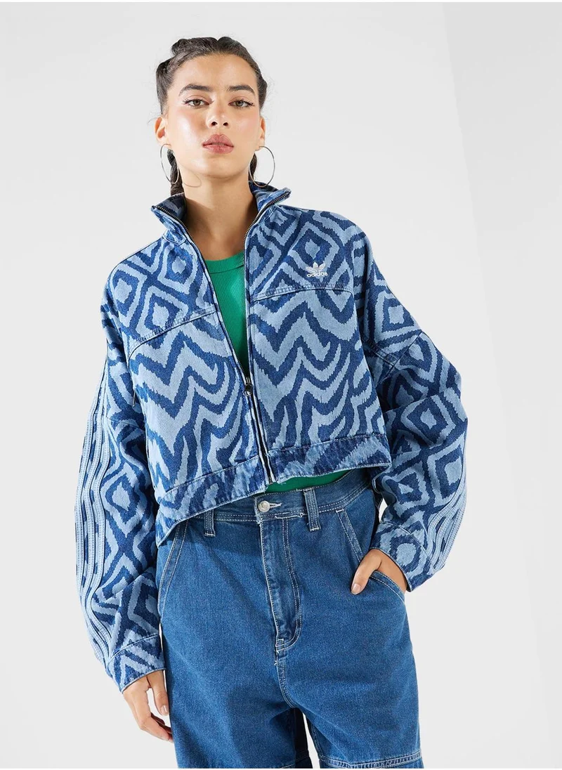 adidas Originals Farm Denim Tracktop Jacket