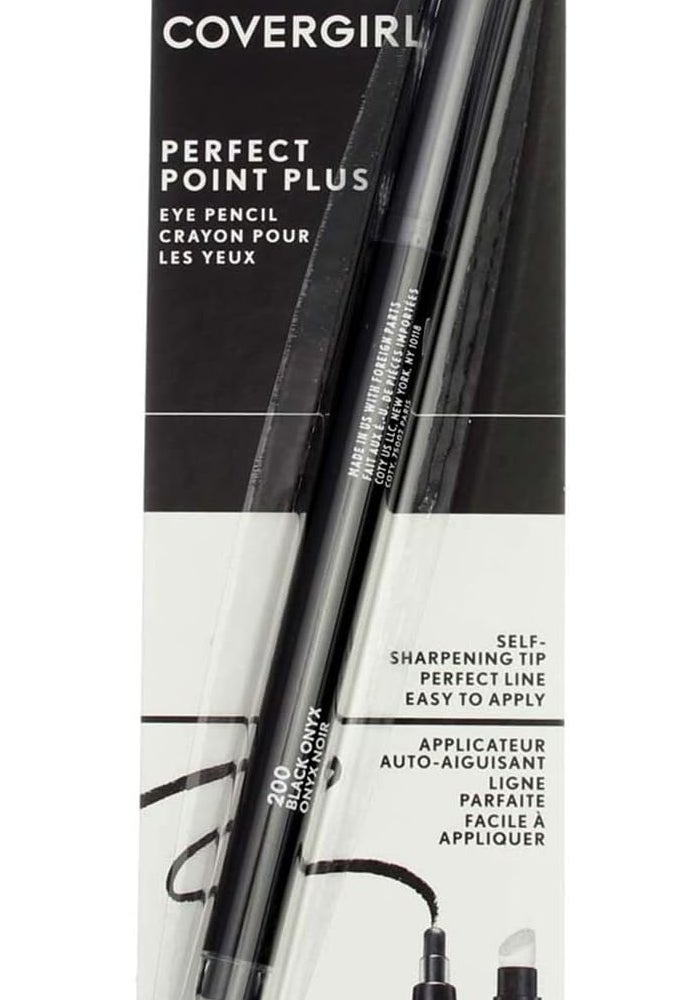 COVERGIRL Perfect Point Plus Eyeliner Pencil in Black Onyx - Pack of 2 - Image 1