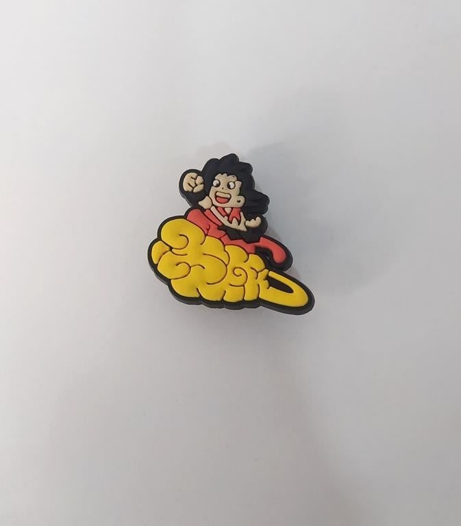 HD Marketim Slipper Ornament Silicone Slippers Sandal Buckle Dragon Ball Ornament Accessory - Image 2