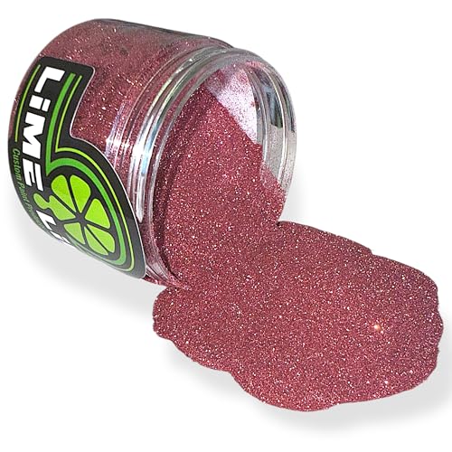 LiME LiNE Sprayable Metal Flake Paint Additive Solvent Resistant Glitter for Automotive Custom Painting PINK - Image 1
