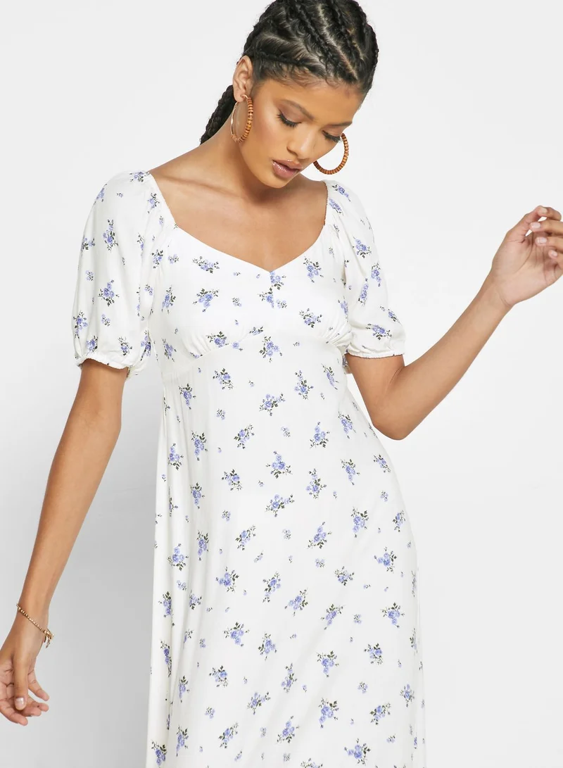 FOREVER 21 Floral Print Dress