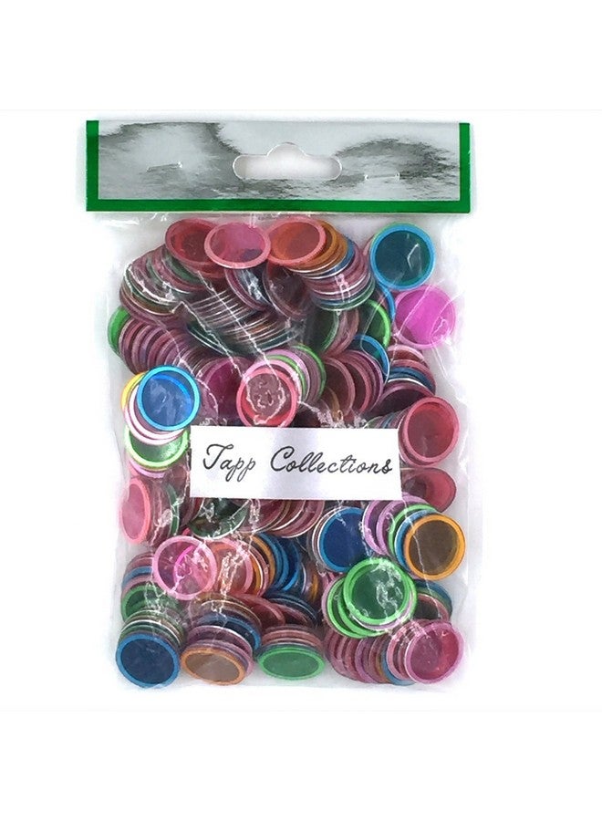 Tapp Collections Bingo Transparent Chips 300-pk - Assorted Colors - Image 2