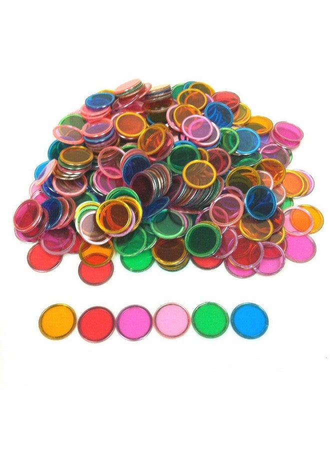 Tapp Collections Bingo Transparent Chips 300-pk - Assorted Colors - Image 1