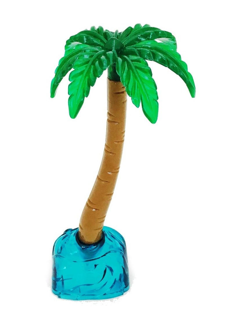 سلة قلم كتابة حبر أسود على شكل نخلة وجزيرة لمستلزمات المدرسة 16.5 سم - Image 1