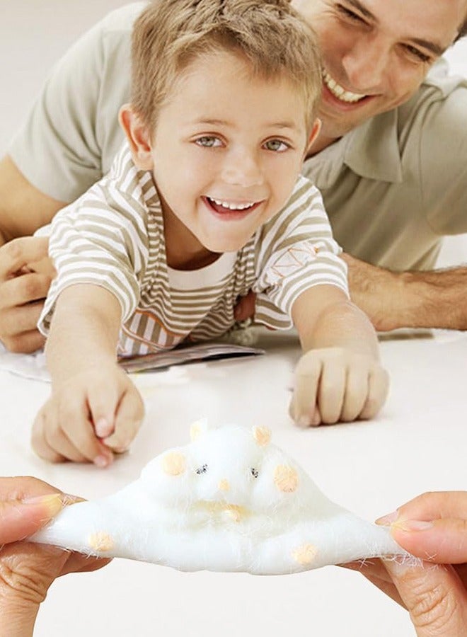 عدد 2 قطعة ألعاب ضغط على شكل هامستر، ألعاب تململ حسية لتخفيف التوتر، ألعاب تململ حسية لتخفيف التوتر، ألعاب تململ حسية مناسبة للبالغين والأطفال - Image 3