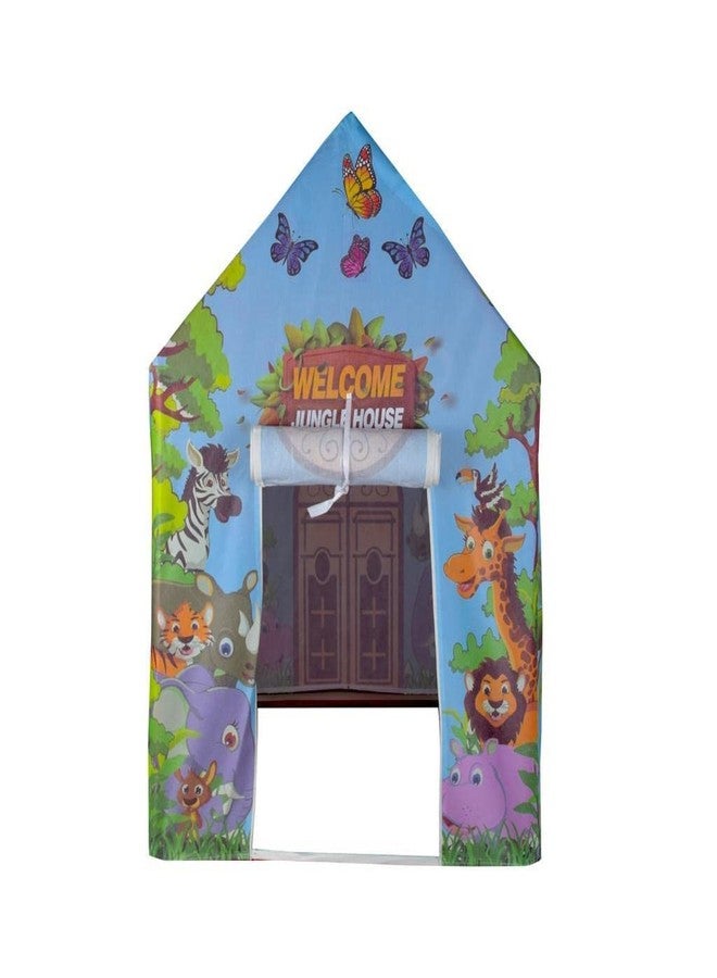 Yancorp Jungle Safari Kids Indoor Play Tent, Cartoon Animal Design, Children's Playhouse - Image 3